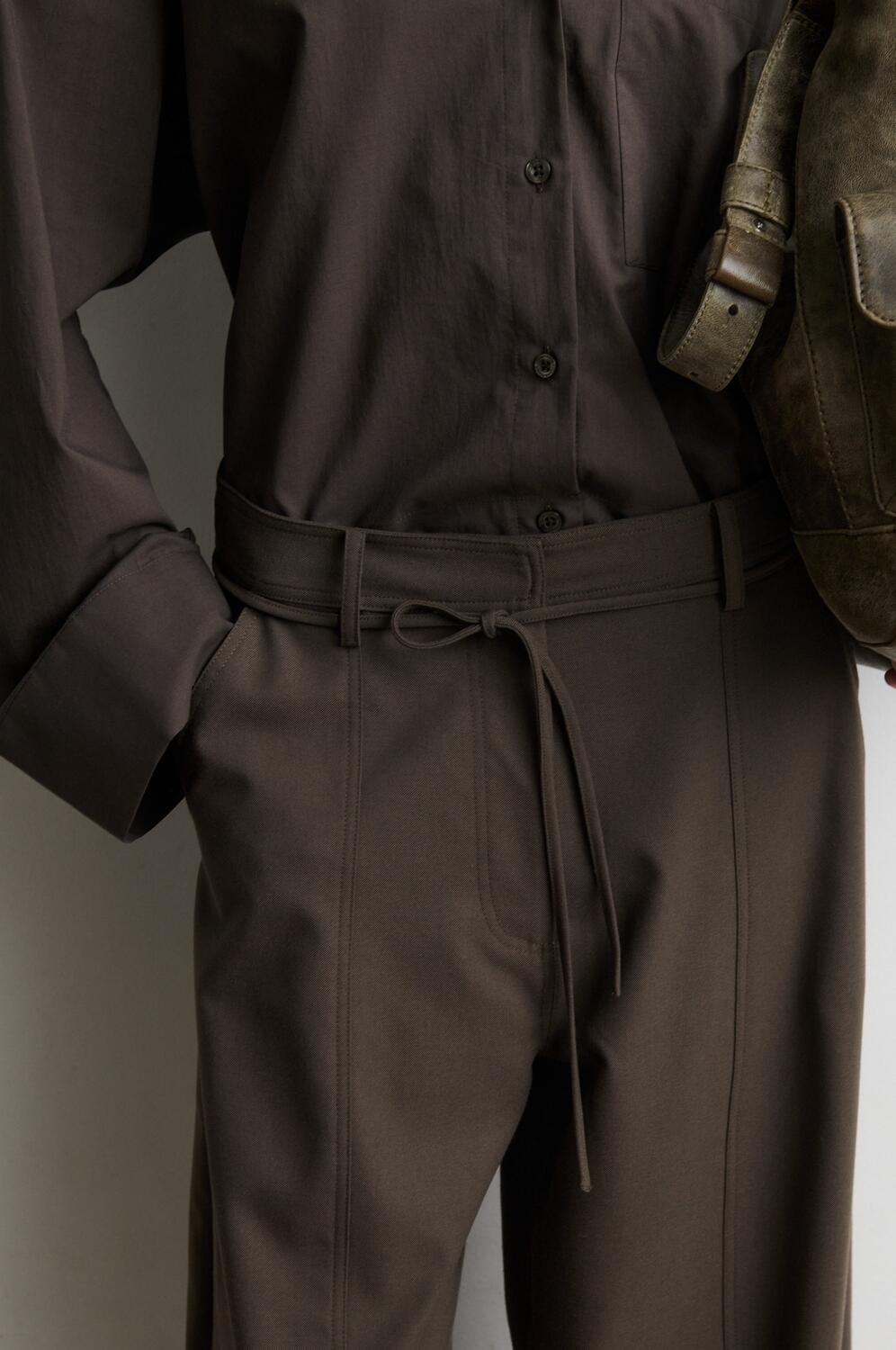 Blink cargobukser - Black Olive